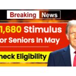 $1,680 Stimulus for Seniors in may 2025