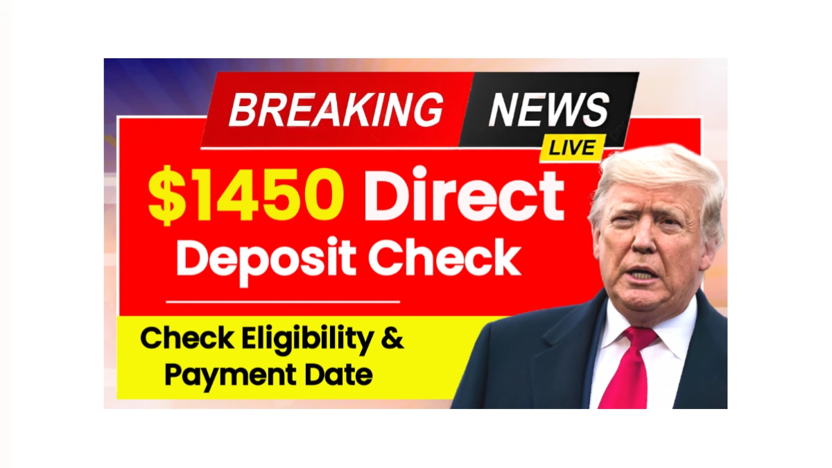 $1450 Direct Deposit Coming in 2025
