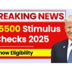 $5500 Stimulus Checks 2025