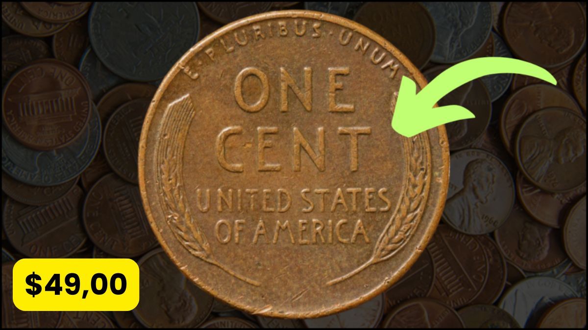 The Lincoln Wheat Penny Valued at $49,00,